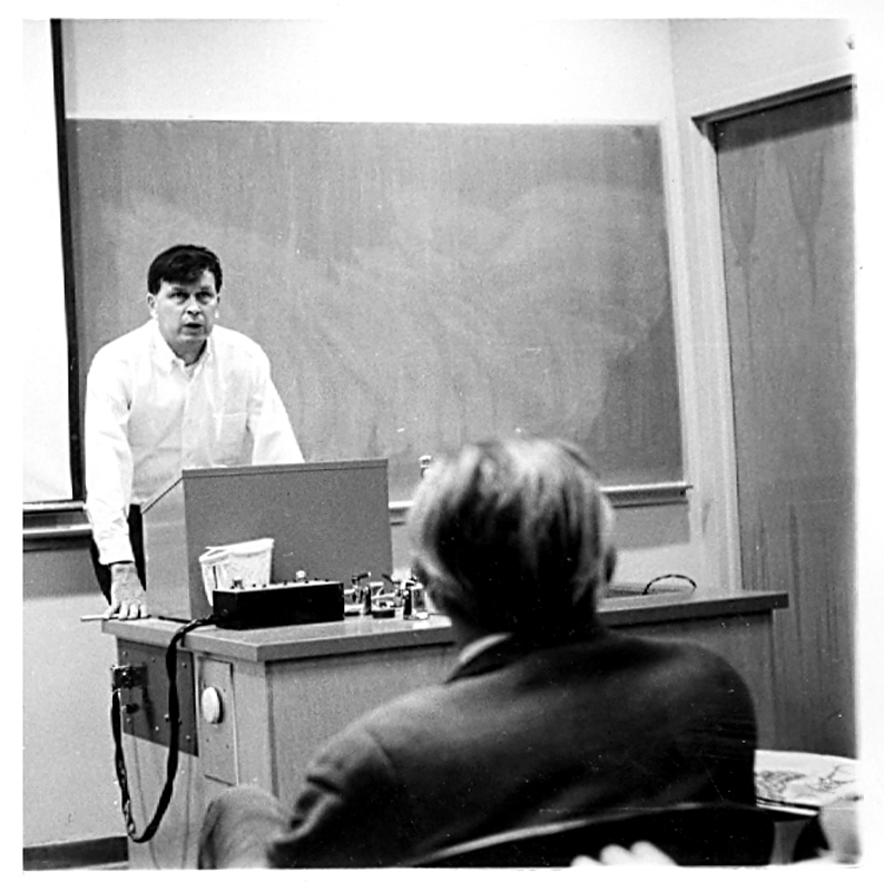 1970 40207 Carleton Geiduschek (taken by Terman) Univ Iowa, Iowa City